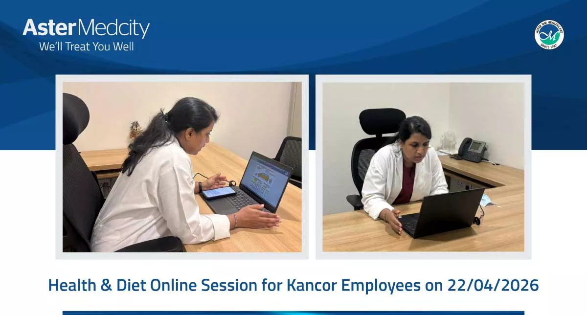 Health &amp; Diet Online Session for Kancor Employees.