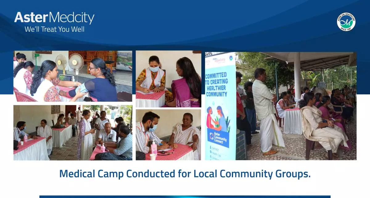 Medical Camp Conducted for Local Community Groups.