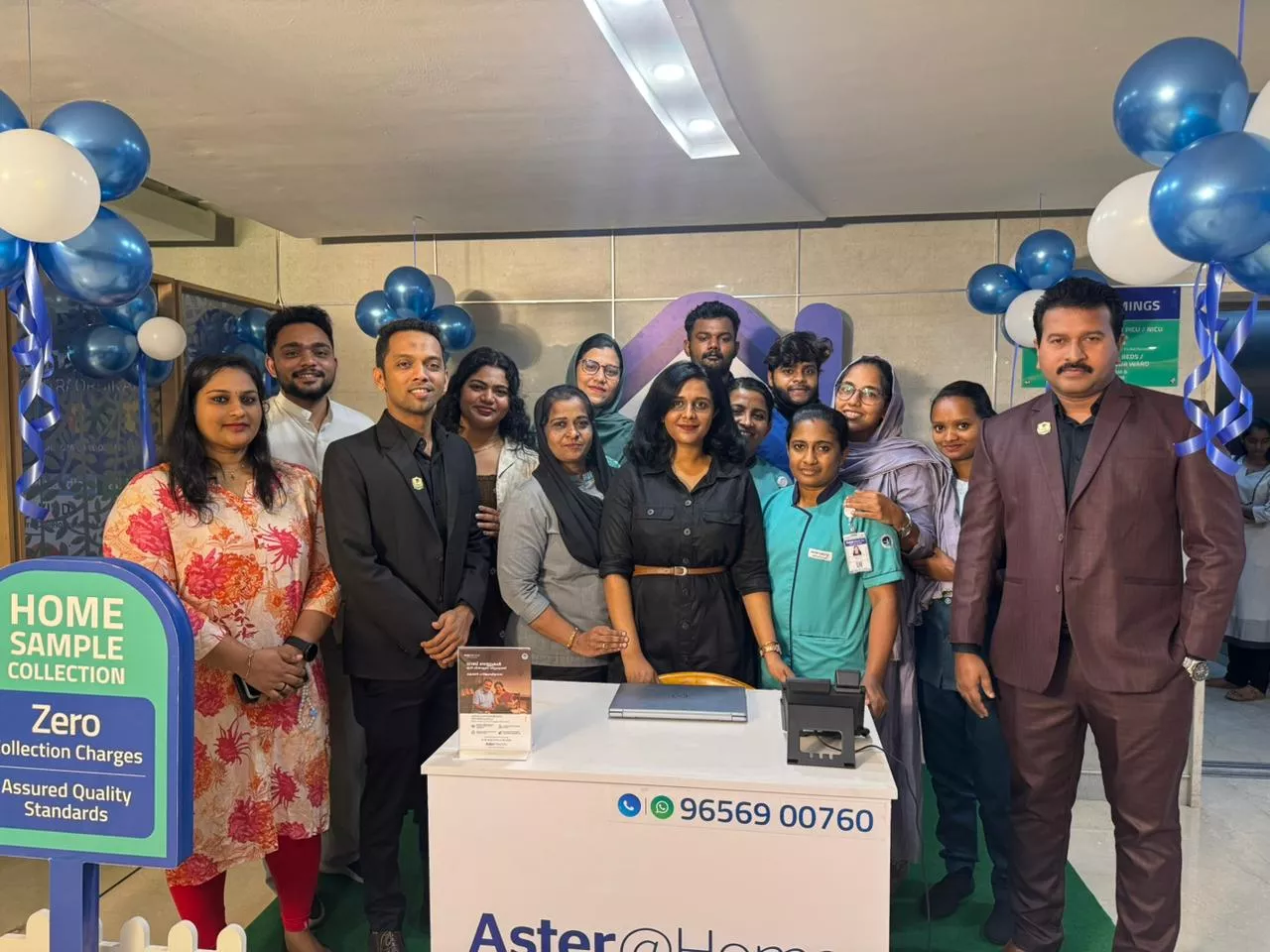 Aster@Home Kiosk Launched at Aster Medcity