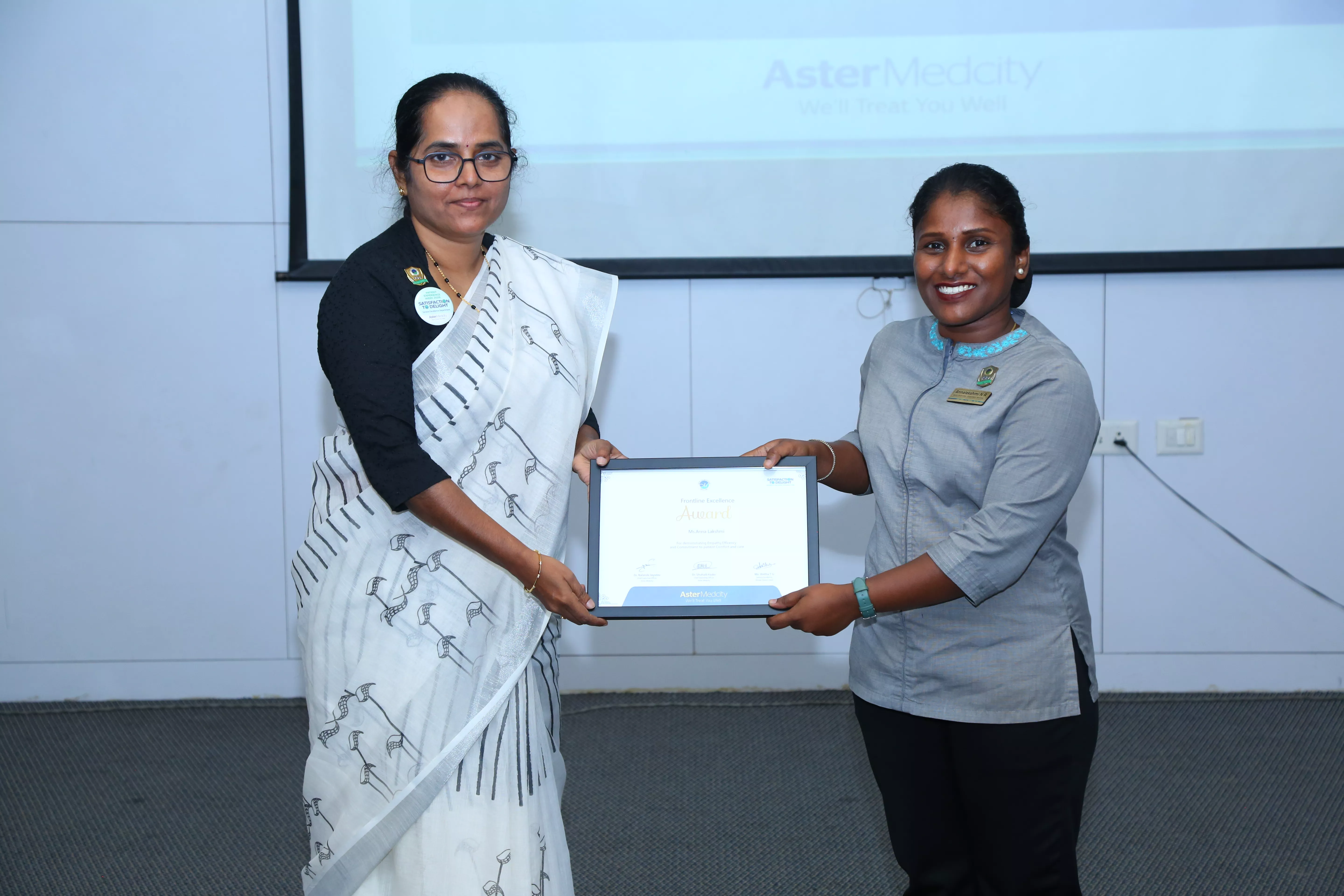 Aster Medcity Celebrates Excellence at Patient Experience Maker Awards 2026