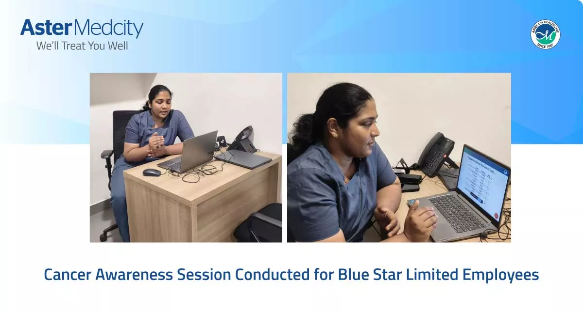 Cancer Awareness Session Conducted for Blue Star Limited Employees