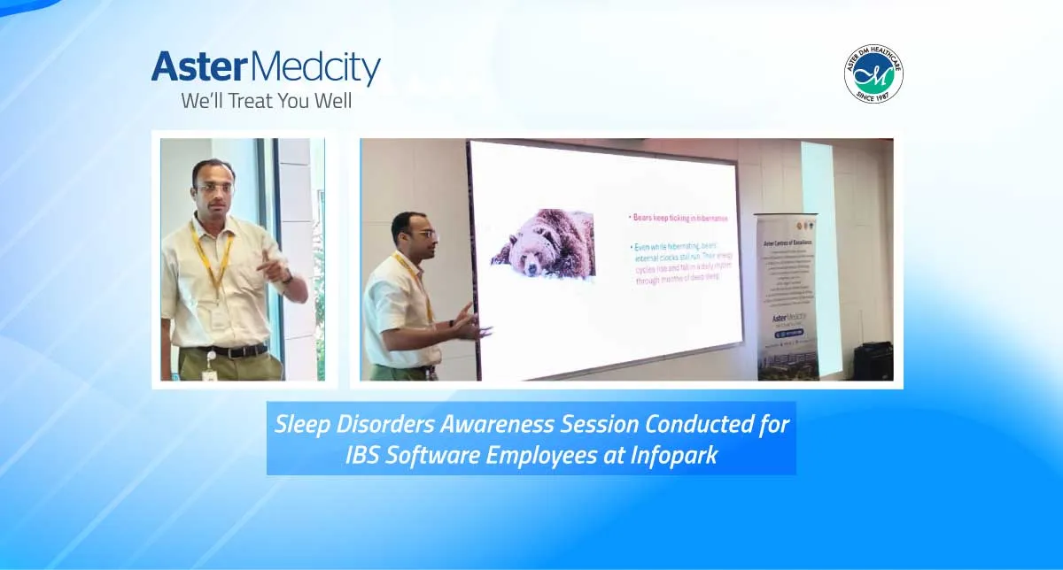 Sleep Disorders Awareness Session Conducted for IBS Software Employees at Infopark