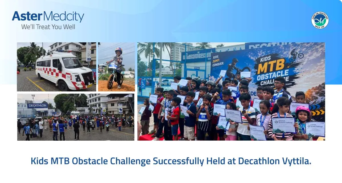 Kids MTB Obstacle Challenge Successfully Held at Decathlon Vyttila.