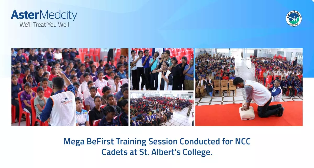 Mega BeFirst Training Session Conducted for NCC Cadets at St. Albert’s College.