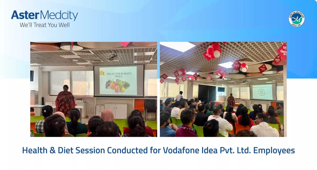Health & Diet Session Conducted for Vodafone Idea Pvt. Ltd. Employees