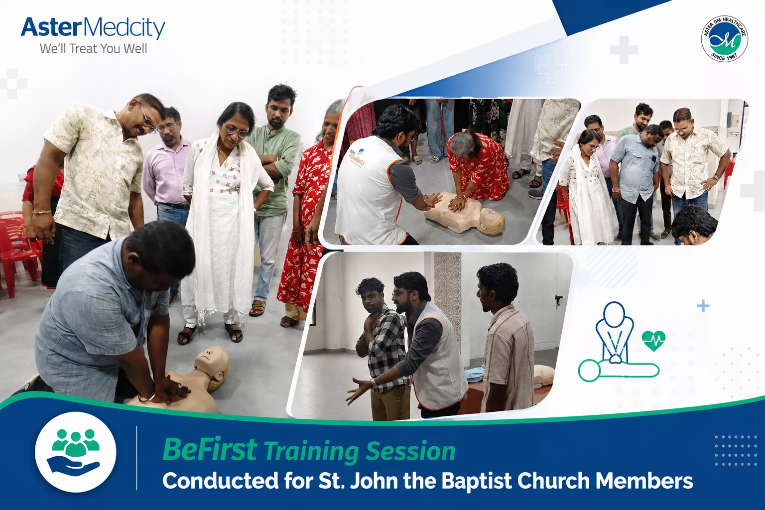 BeFirst Training Session Conducted for St. John the Baptist Church Members