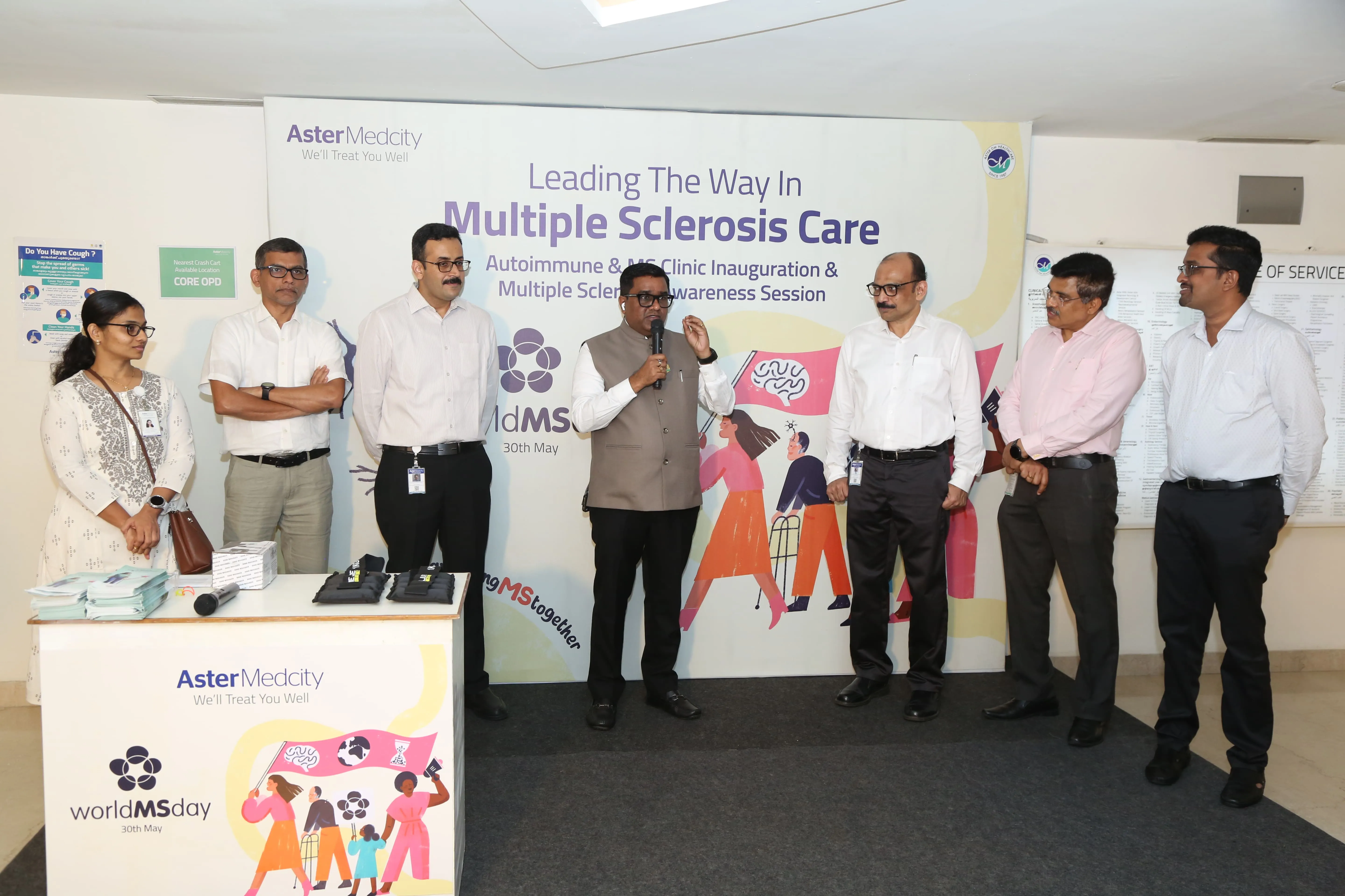 Inauguration of the Autoimmune &amp; MS Clinic