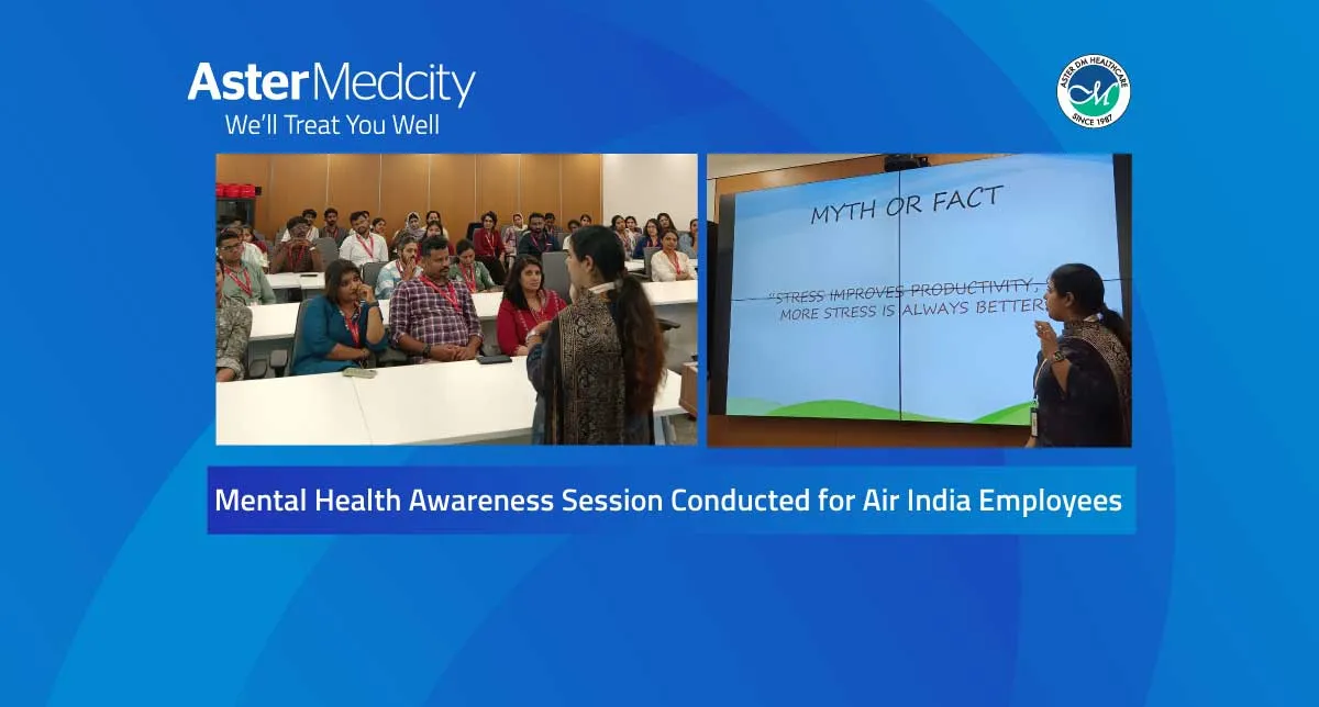 Mental Health Awareness Session Conducted for Air India Employees
