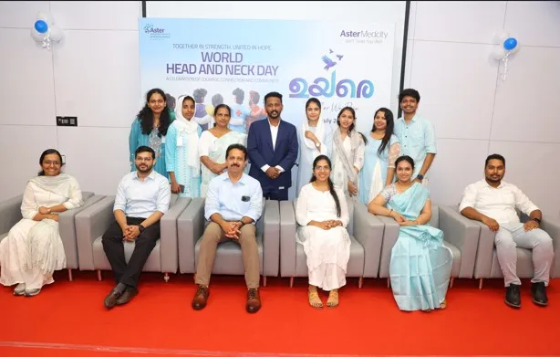 Aster Medcity Marked World Hed and Neck Cancer Day with 'Uyare -  Together We Rise