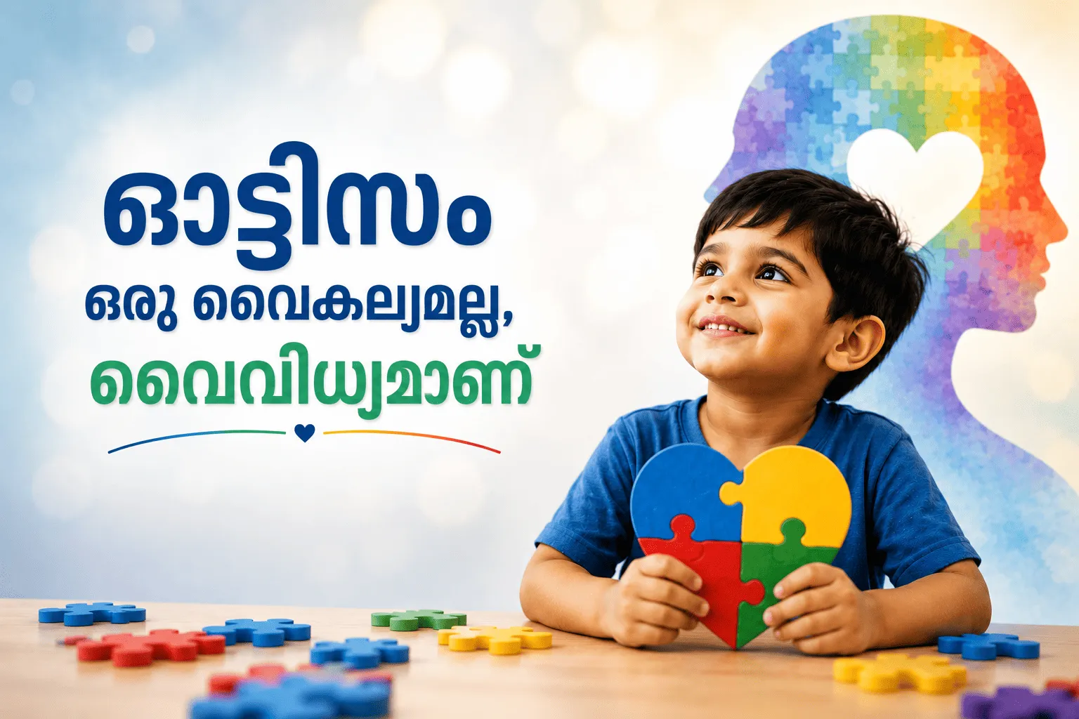 ഓട്ടിസം ഒരു വൈകല്യമല്ല, വൈവിധ്യമാണ്