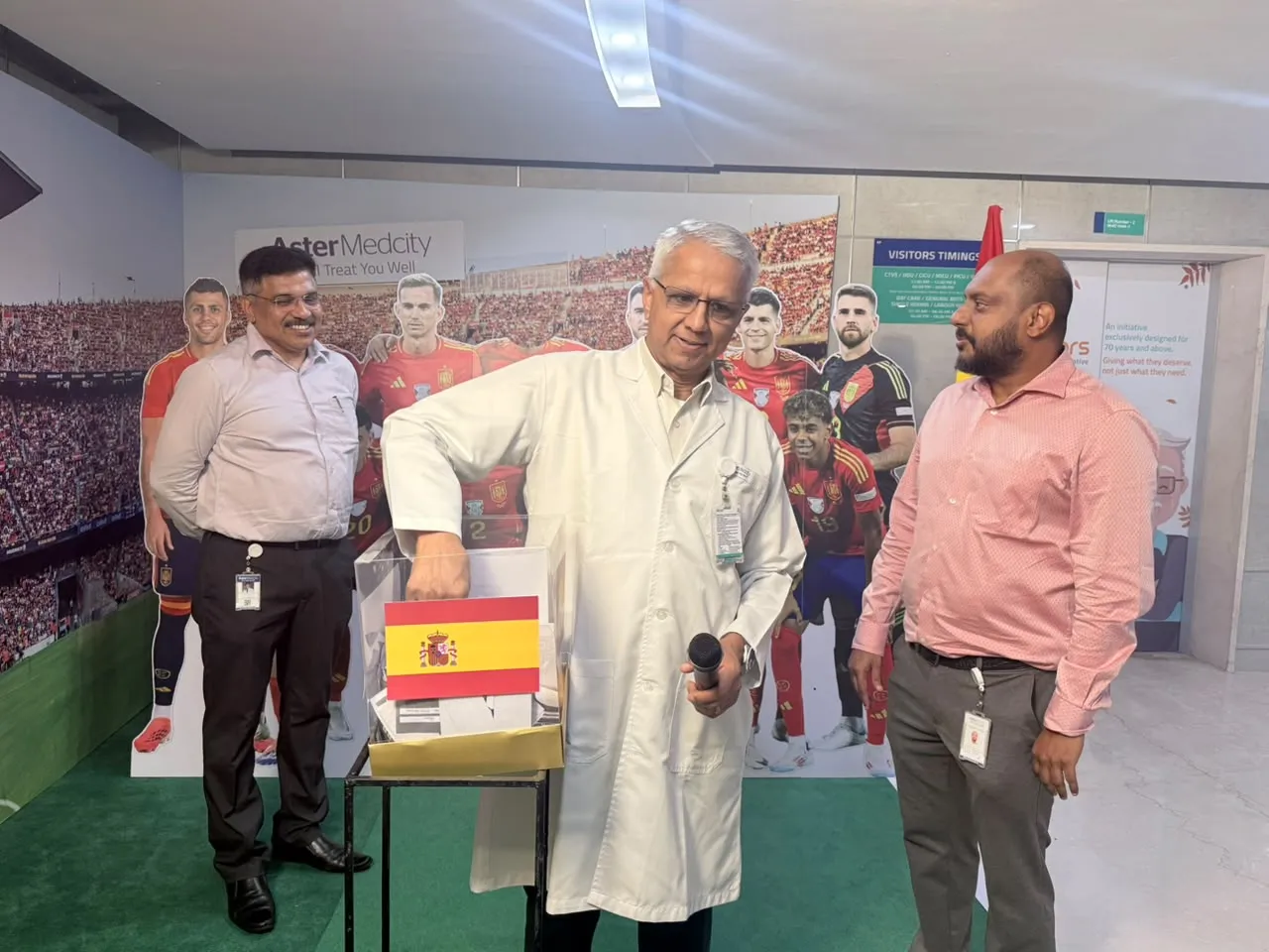 Aster Medcity Celebrated the FIFA World Cup Spirit with Penalty Shootout and Match Prediction Contest