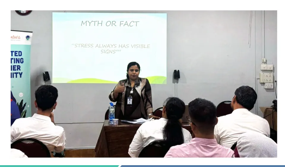 Stress Management Session for Bimbo Bakeries India Employees