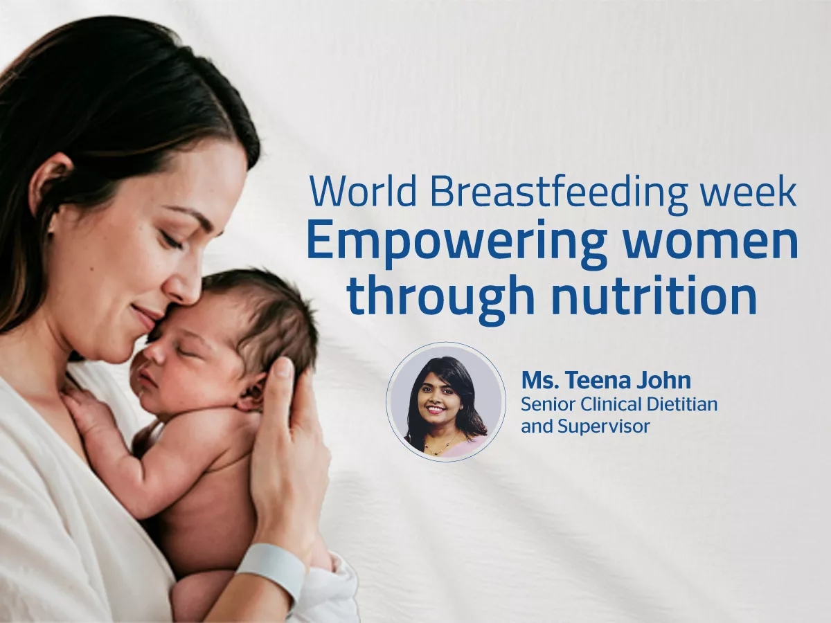 World Breastfeeding Week: Empowering Women Through Nutrition