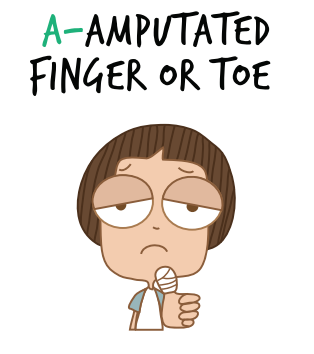 Amputated Finger